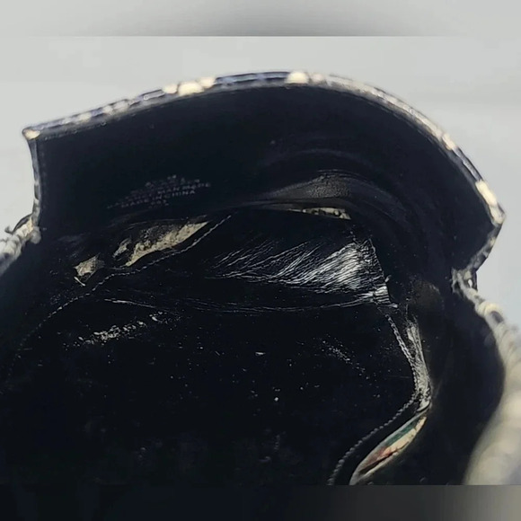 Marc Fisher ZURRI2 Point Toe Leather Snakeskin Print Loafers Size 8.5M - Picture 16 of 16